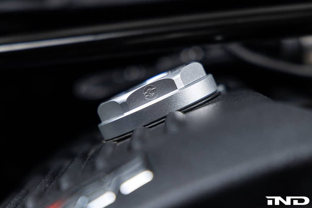 Kies-Motorsports IND Distribution Goldenwrench BMW M Blackline Oil Cap Heritage Motorsport