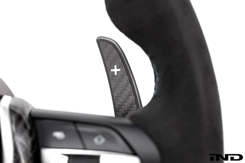 Kies-Motorsports IND Distribution JQ Werks / MadTrace BMW F-Chassis Clubsport Magnetic Shift Paddle Set - Carbon V2