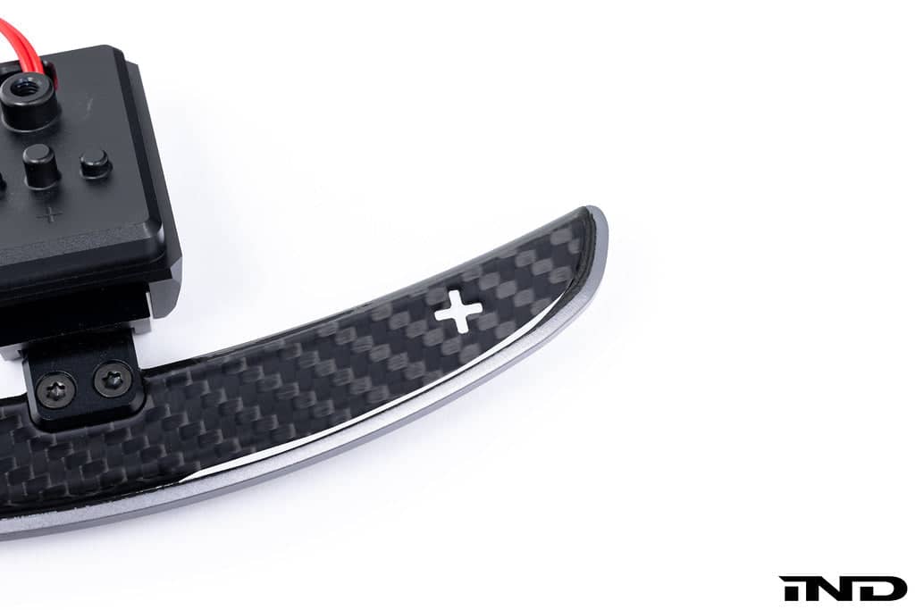 Kies-Motorsports IND Distribution JQ Werks / MadTrace BMW F-Chassis Clubsport Magnetic Shift Paddle Set - Carbon V2