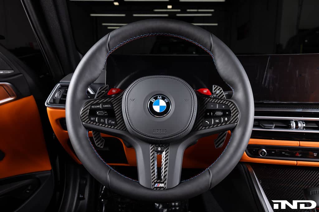 Kies-Motorsports IND Distribution JQ Werks / MadTrace BMW G-Chassis Clubsport Magnetic Shift Paddle Set - Carbon V3