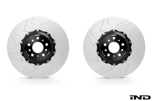 Kies-Motorsports iND Distribution MMX Performance F8X M2 / M3 / M4 2-Piece Floating Rotor Set - Front 380x30mm