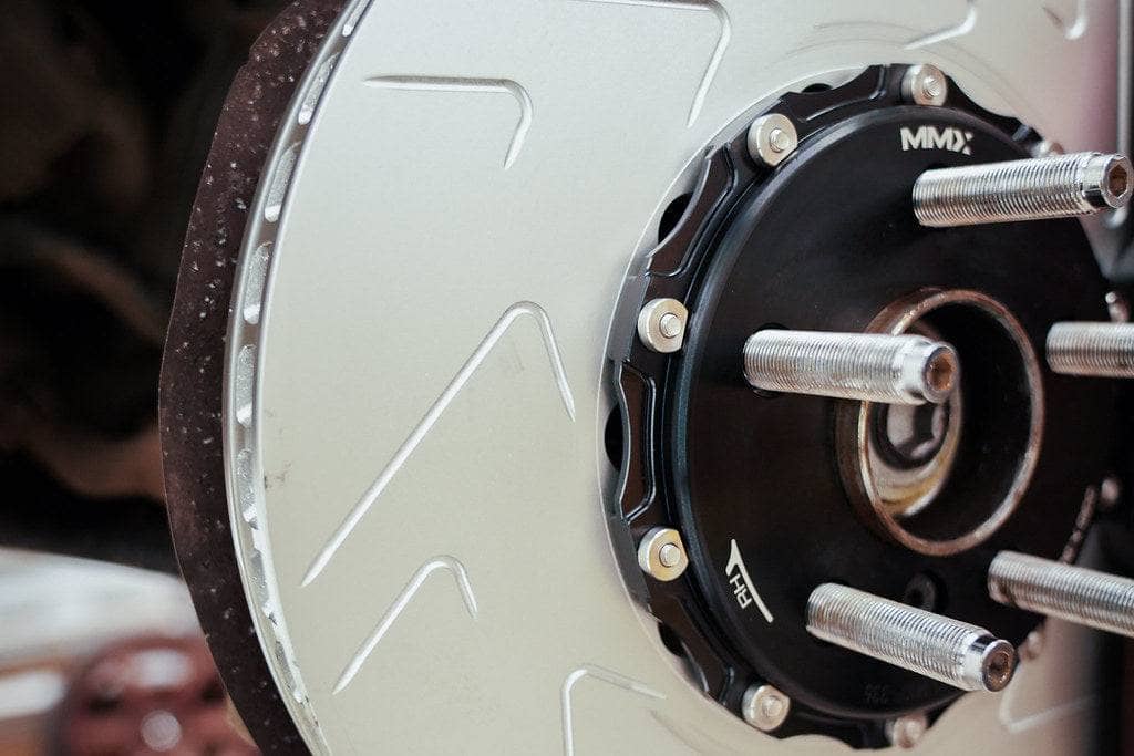 Kies-Motorsports iND Distribution MMX Performance MINI F56 Front 2-Piece Floating Rotor Set 355x30mm