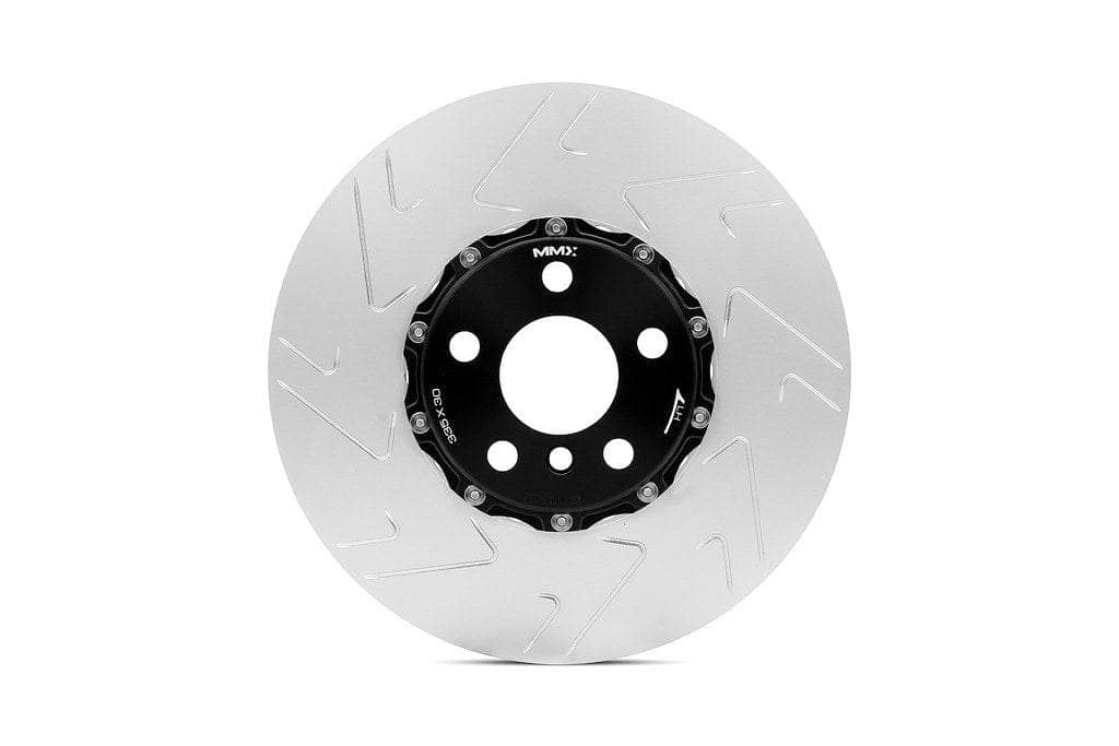 Kies-Motorsports iND Distribution MMX Performance MINI F56 Front 2-Piece Floating Rotor Set 355x30mm