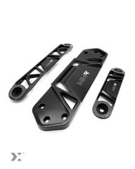 Kies-Motorsports iND Distribution MMX Performance MINI F5X 3-Piece Complete Underbody Chassis Brace Set