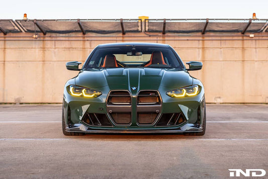 Kies-Motorsports IND Distribution Motorsport+ G8X M3 / M4 Pre-LCI CSL Style Yellow DRL LED Module Set