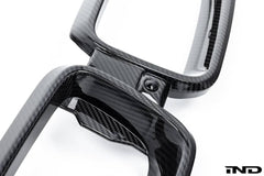 Kies-Motorsports IND Distribution TREVORA G42 2-Series Gloss Pre-preg Carbon Fiber Front Grille