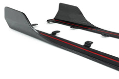 Kies-Motorsports IND Distribution TREVORA G87 M2 Carbon Side Skirt Set