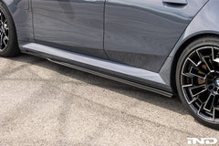 Kies-Motorsports IND Distribution TREVORA G90 / G99 M5 Carbon Fiber PR-1 Side Skirts