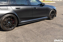 Kies-Motorsports IND Distribution TREVORA G90 / G99 M5 Carbon Fiber PR-1 Side Skirts