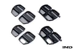 Kies-Motorsports IND Distribution Zunsport G8X M3 / M4 Vorsteiner Aero Front Grille Mesh Set