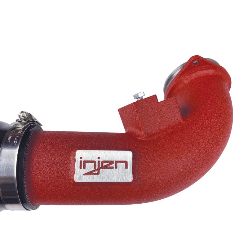 Kies-Motorsports Injen Injen 19-20 BMW Z4 / 2020 Toyota Supra 3.0L Turbo Wrinkle Red SES Intercooler Pipes