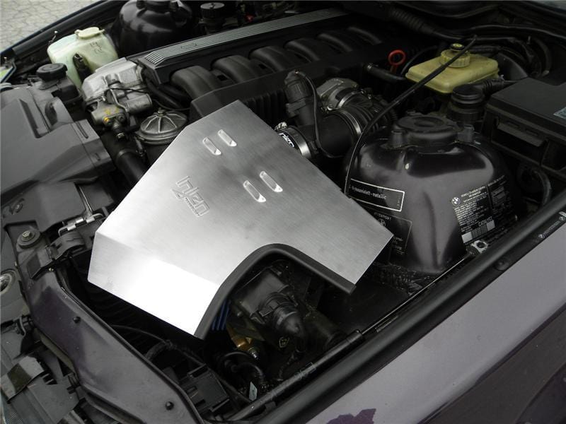 Kies-Motorsports Injen Injen 92-99 BMW E36 323i/325i/328i/M3 3.0L Polished Air Intake w/ Heat-Shield and Louvered Top Cover