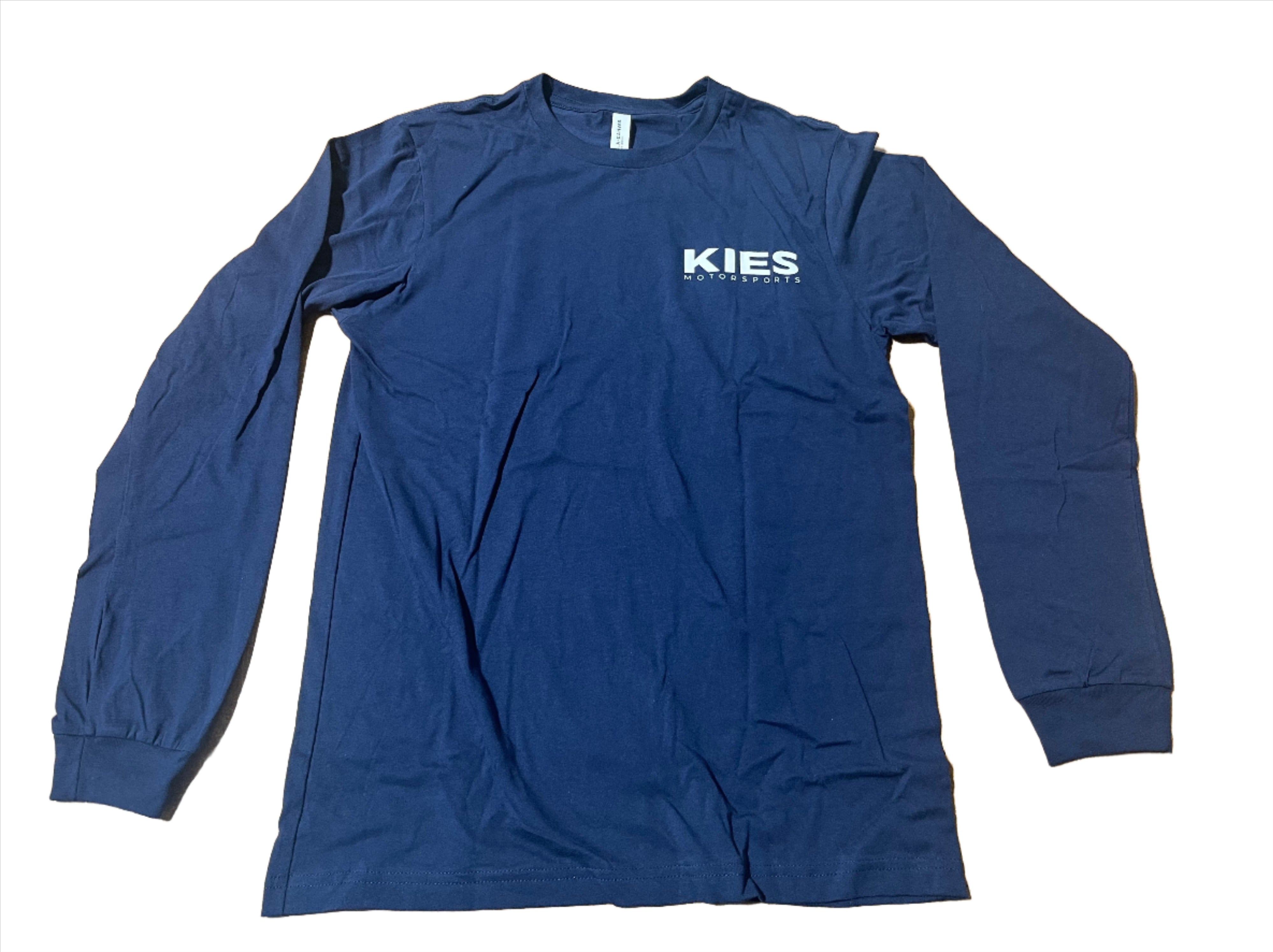 Kies-Motorsports Kies Merchandise Kies Long Sleeve Shirt (Black or Navy)