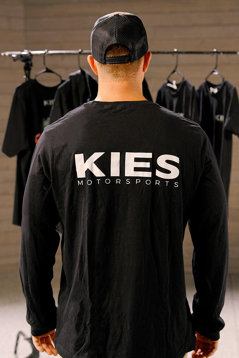 Kies-Motorsports Kies Merchandise Kies Pocket Logo Long Sleeve Shirt Small / Black