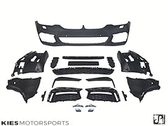Kies-Motorsports Kies Motorsports 2017-2020 BMW 5 Series (G30 / G31) Pre-LCI M Sport Style Front Bumper Conversion