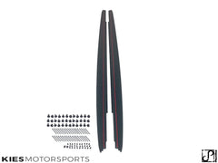 Kies-Motorsports Kies Motorsports 2017+ BMW 5 Series (G30 / G31) Performance Style Side Skirt Extensions