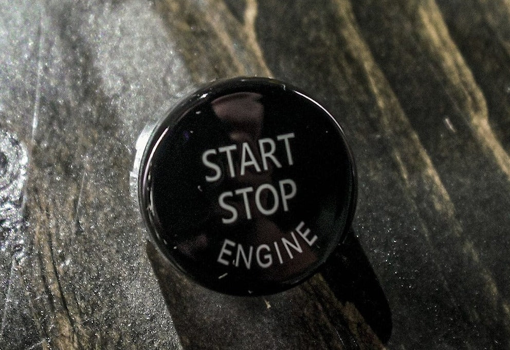 Kies-Motorsports Kies Motorsports Colored Start Stop Buttons for BMW E & F Chassis Vehicle (Various Colors) F Series Black