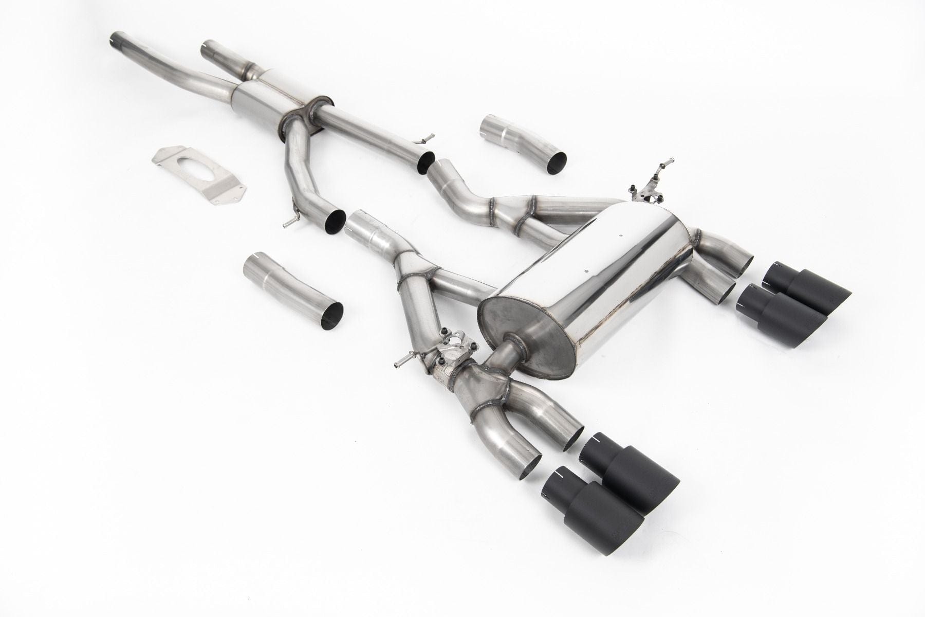 Kies-Motorsports Kies Motorsports GPF / OPF BACK ROAD EXHAUST SYSTEM WITH POLISHED GT-90 TRIMS