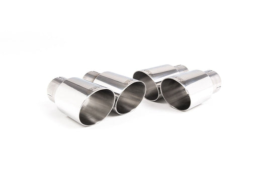 Kies-Motorsports Kies Motorsports GPF / OPF BACK ROAD EXHAUST SYSTEM WITH POLISHED GT-90 TRIMS Polished