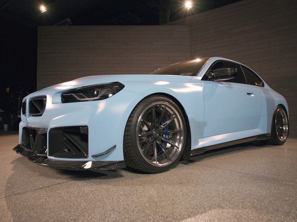 Kies-Motorsports Kies Motorsports Kies G87 M2 Dry Carbon Fiber 3 Piece Front Lip