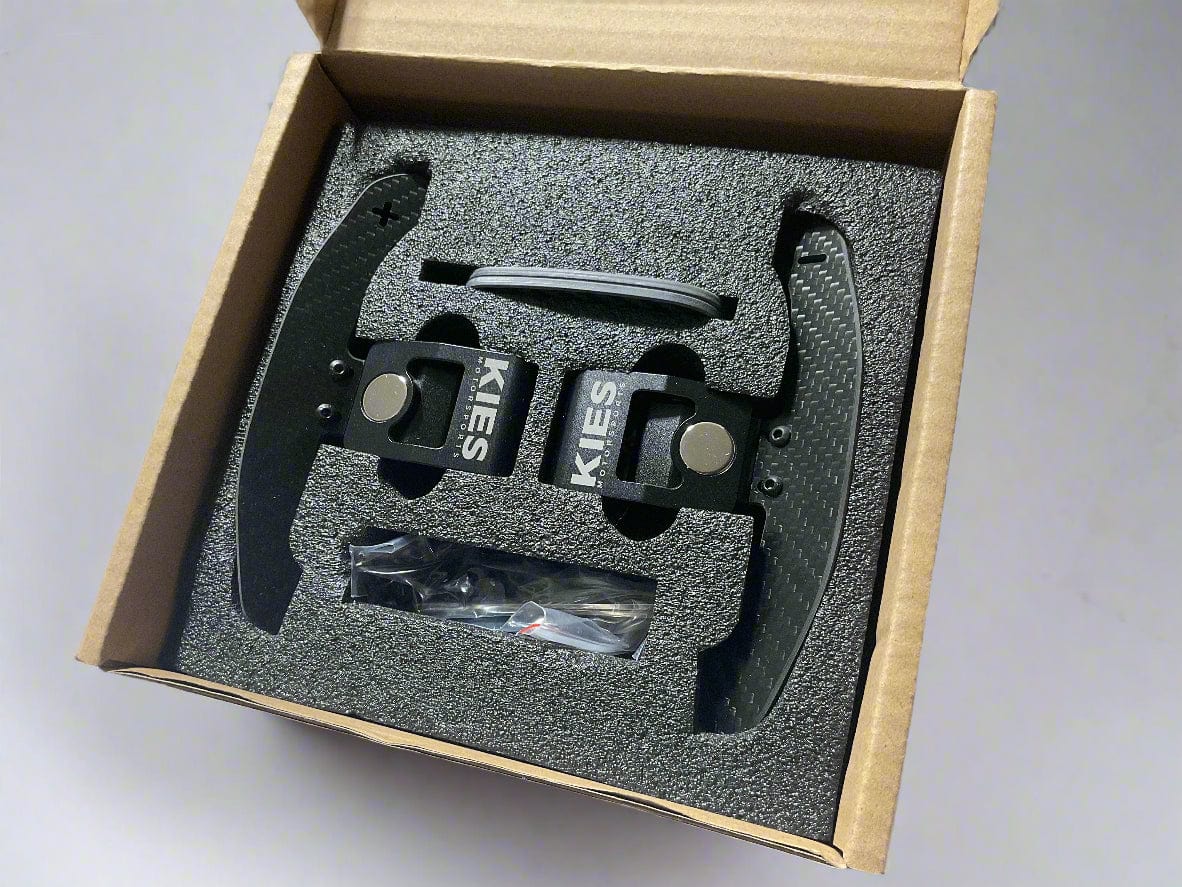 Kies-Motorsports Kies Motorsports KIES Motorsports Carbon Fiber Magnetic Paddle Shifters For BMW/MINI/SUPRA