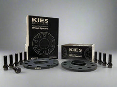 Kies-Motorsports Kies Motorsports Kies Motorsports (G90 M5) BMW Wheel Spacers 5 x 132 Black Finish (Set of 2)
