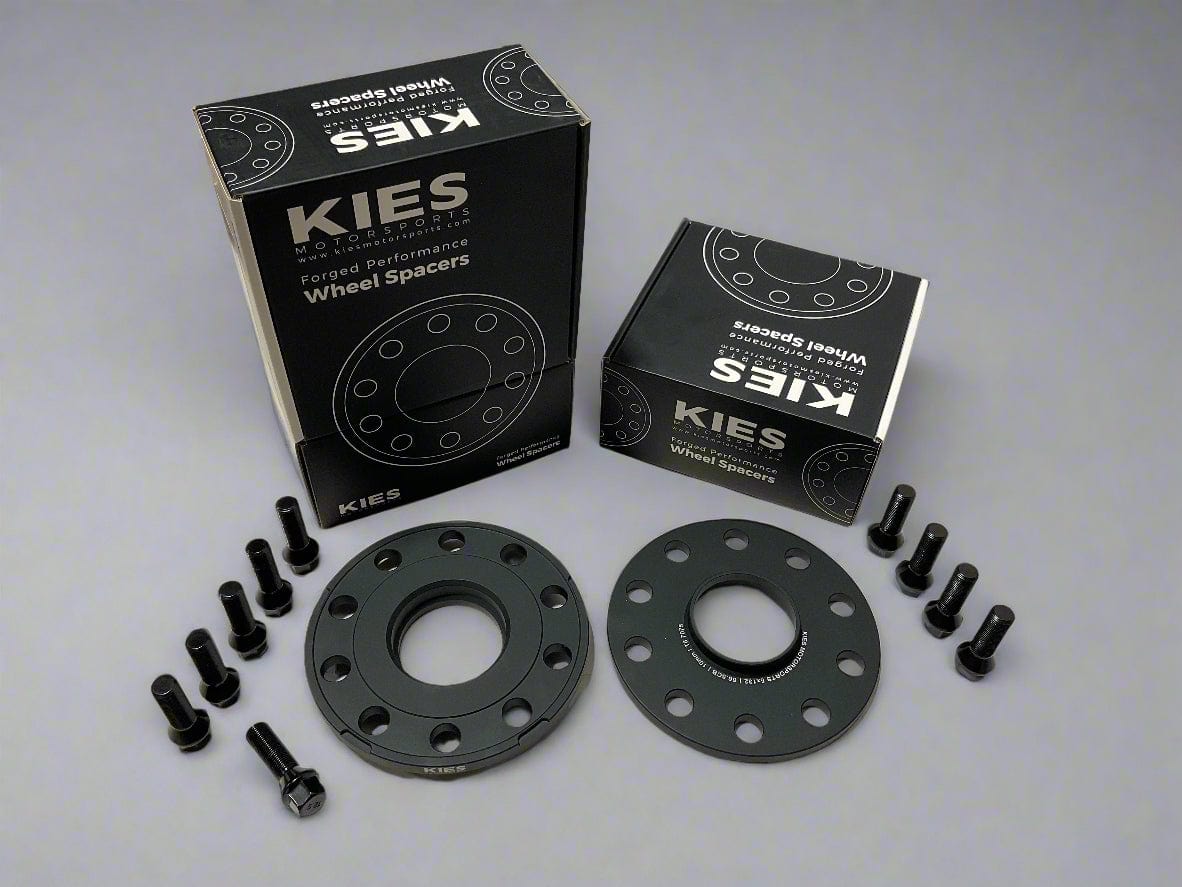 Kies-Motorsports Kies Motorsports Kies Motorsports (G90 M5) BMW Wheel Spacers 5 x 132 Black Finish (Set of 2)