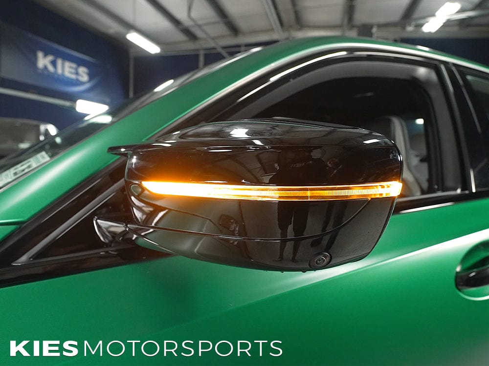 Kies-Motorsports Kies Motorsports Kies Motorsports LED Smoked Sequential Turn Signal Indicators for BMW G Series (G20, G22, G80, G82) & F Series (F22, F30, F32)