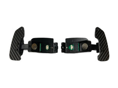 Kies-Motorsports Kies Motorsports Kies Motorsports Porsche 992 Aluminum Alloy (Black) w/ Carbon Fiber Option Magnetic Paddle Shifters