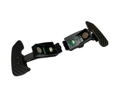 Kies-Motorsports Kies Motorsports Kies Motorsports Porsche 992 Aluminum Alloy (Black) w/ Carbon Fiber Option Magnetic Paddle Shifters