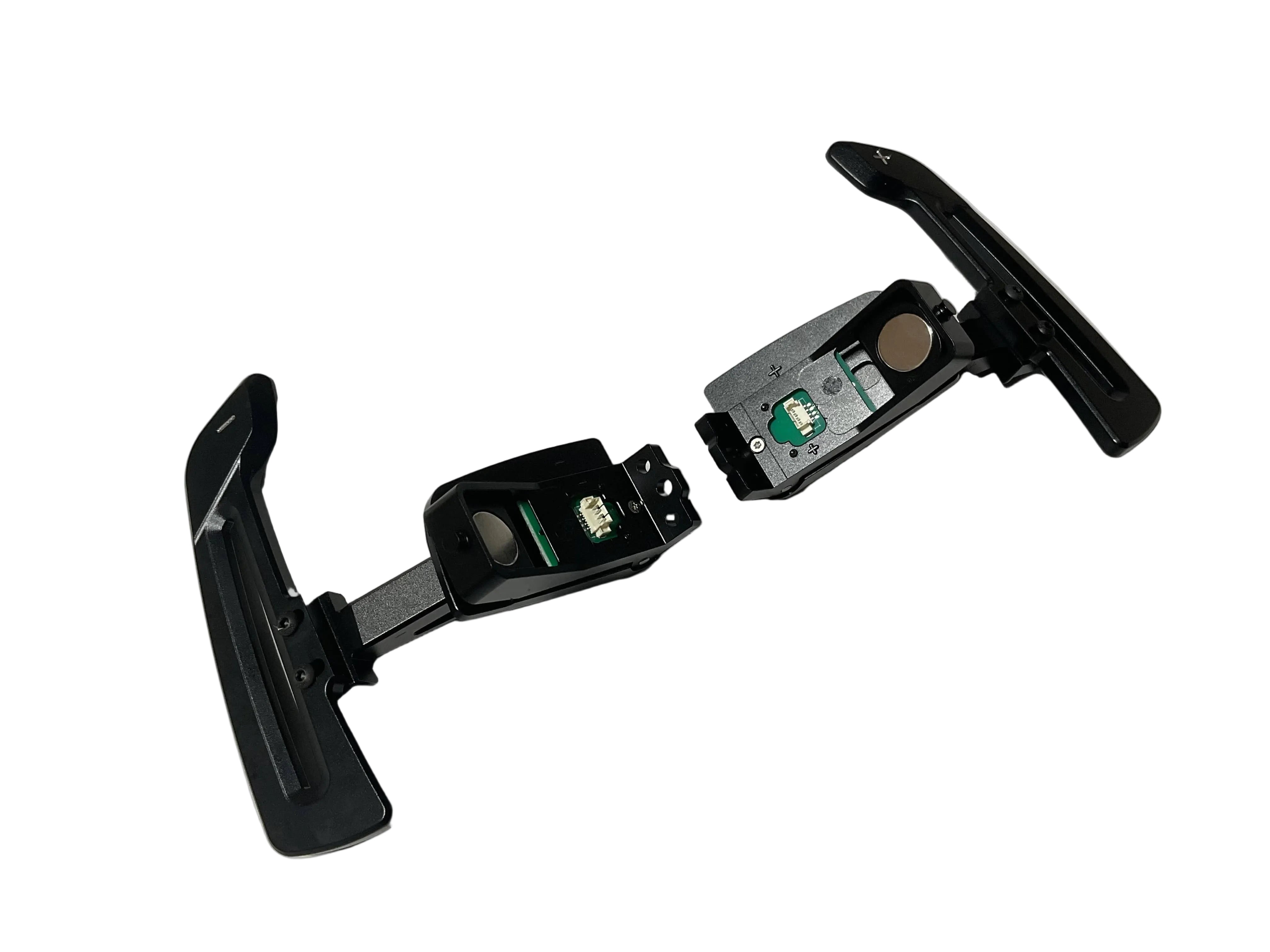 Kies-Motorsports Kies Motorsports Kies Motorsports Porsche 992 Aluminum Alloy (Black) w/ Carbon Fiber Option Magnetic Paddle Shifters