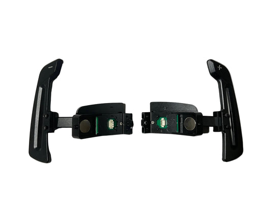 Kies-Motorsports Kies Motorsports Kies Motorsports Porsche 992 Aluminum Alloy (Black) w/ Carbon Fiber Option Magnetic Paddle Shifters