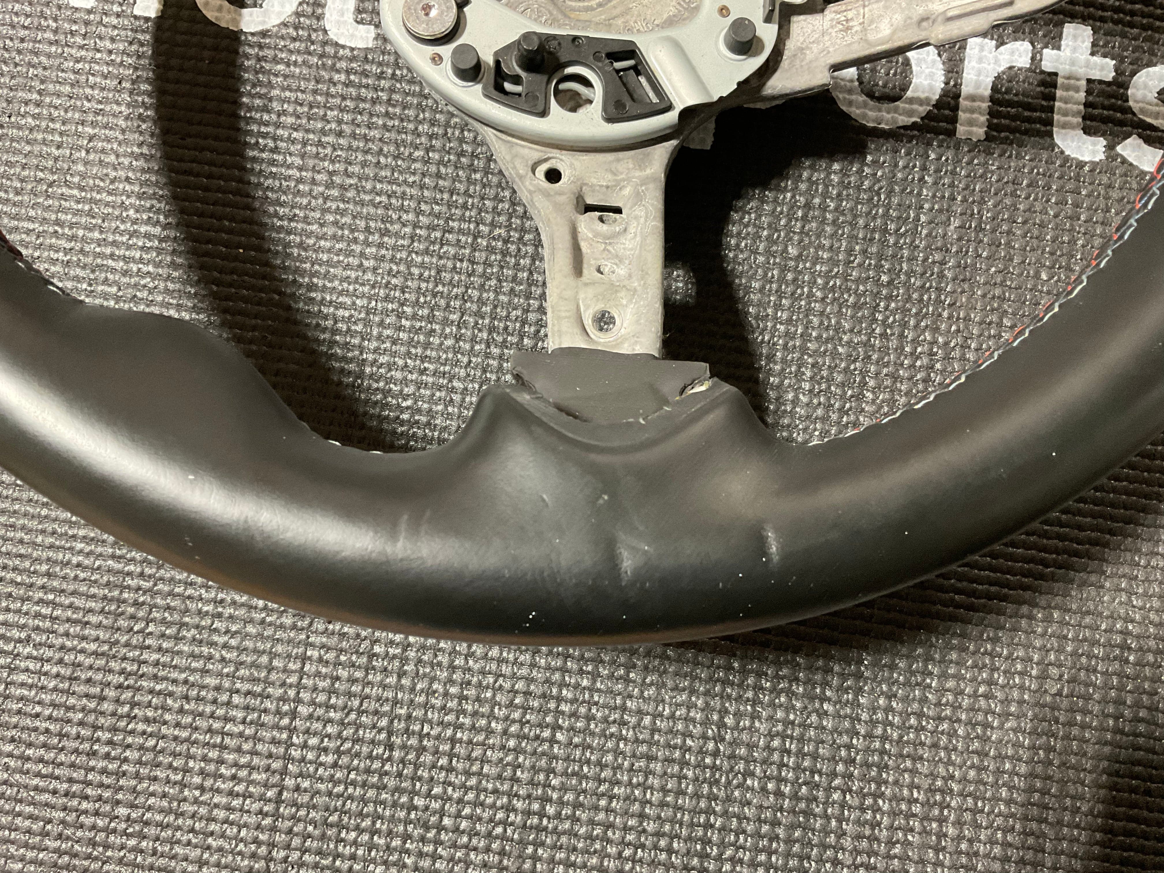 Kies-Motorsports Kies Motorsports OPEN BOX - M Sport OEM Steering Wheel - Leather/M Stitching - F80, F82, F83, F87