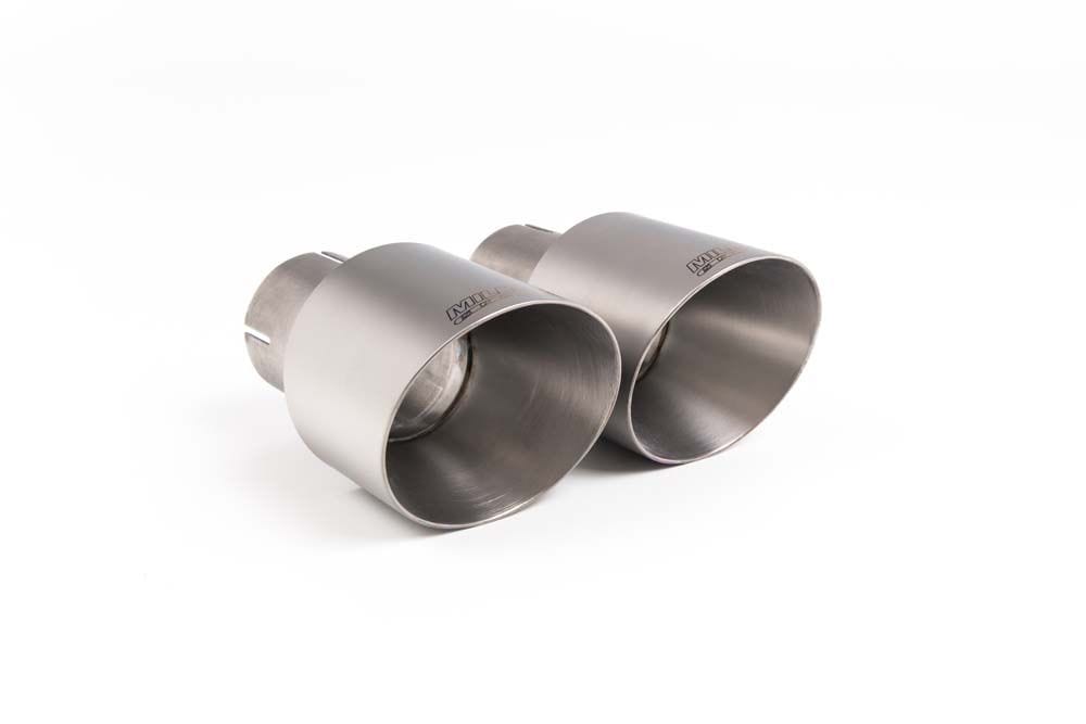 Kies-Motorsports Kies Motorsports RESONATED (QUIETER) CAT-BACK EXHAUST SYSTEMS Brushed Titanium