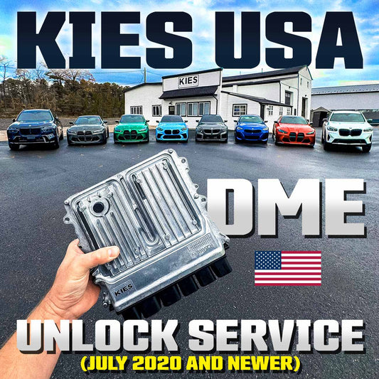 Kies-Motorsports Kies Motorsports Services KIES USA DME Unlock Service 07/2020 and Newer (B46, B48, B58, S58, N63, & S63)