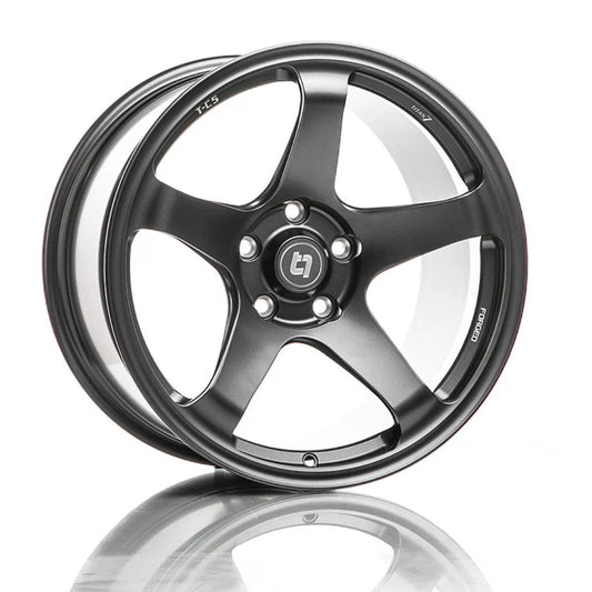 Kies-Motorsports Kies Motorsports Titan 7 T-C5 Wheel - 18x10.0 / Offset +25 / 5x120 E46 M3 / E9XM3 / Advance Dark Gunmetal