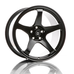 Kies-Motorsports Kies Motorsports Titan 7 T-C5 Wheel - 18x10.0 / Offset +25 / 5x120 E46 M3 / E9XM3 / Machine Black