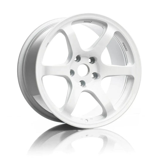 Kies-Motorsports Kies Motorsports Titan 7 T-D6e Wheel 18x9.5/Offset +22/ 5x120 E9X M3 / Speedline White / SQUARE