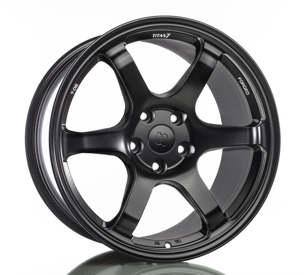 Kies-Motorsports Kies Motorsports Titan 7 T-D6e Wheel 20x11/Offset +18/ 5x112 G8X M3/M4 / Machine Black / Rear