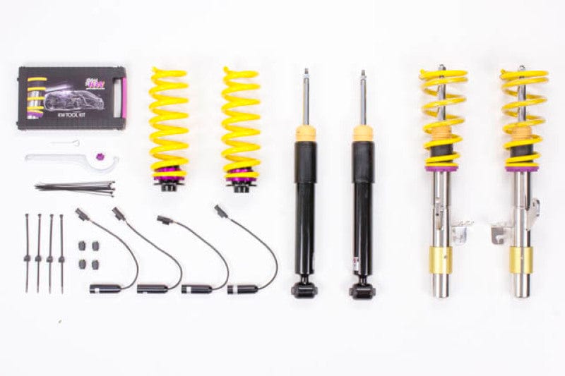 Kies-Motorsports KW KW Coilover Kit V2 BMW 3 Series F30 6-Cyl w/ EDC Bundle