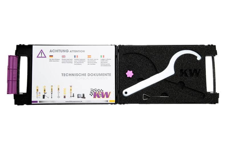 Kies-Motorsports KW KW Coilover Kit V3 Porsche 911 (997) Turbo Coupe w/o PASM