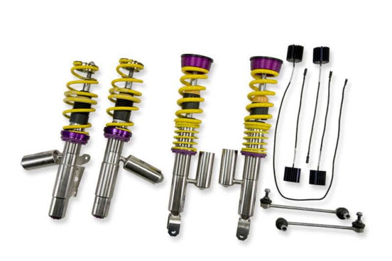 Kies-Motorsports KW KW Coilover Kit V3 Porsche 911 (997) Turbo Coupe w/ PASM (Must Deactivate PASM)