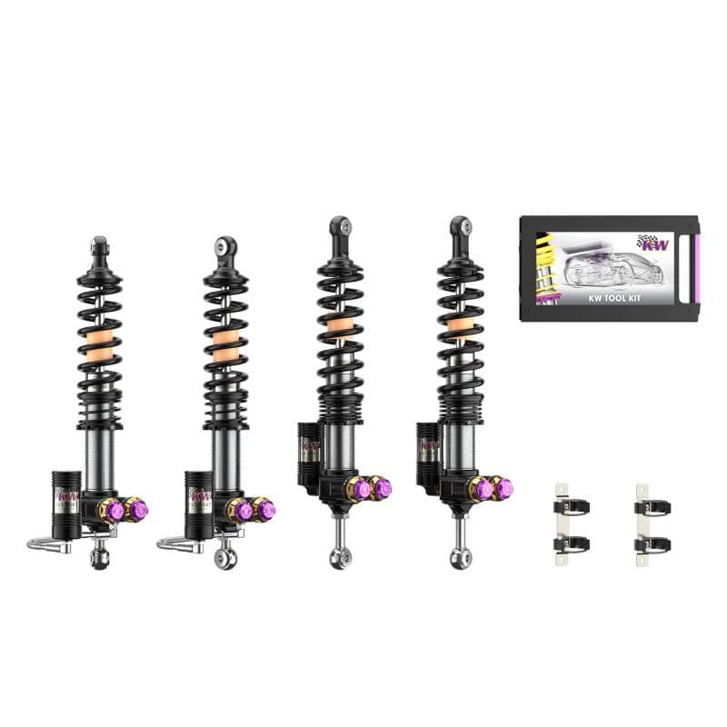 Kies-Motorsports KW KW Porsche Carrera GT (980) Black Edition V5 Classic Coilover Kit