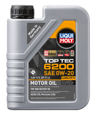 Kies-Motorsports LIQUI MOLY LIQUI MOLY 1L Top Tec 6200 Motor Oil SAE 0W20