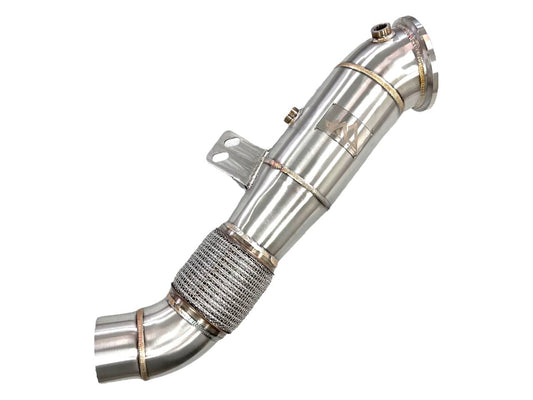 Kies-Motorsports Mastery of Art and Design MAD B58 V2 4.5" Downpipe W/ Bracket BMW F, G Chassis & Supra