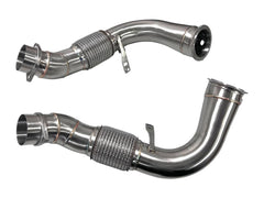 Kies-Motorsports Mastery of Art and Design MAD BMW 2024+ X5M X6M M5 F95 LCI F96 LCI G90 G99 Competition S68 Primary Downpipes Catless