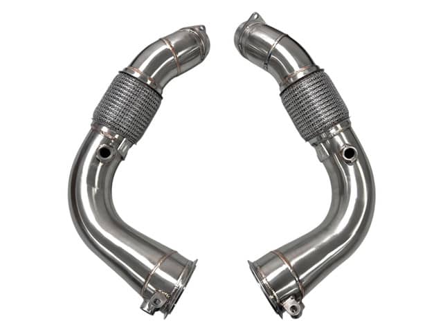 Kies-Motorsports Mastery of Art and Design MAD BMW 2024+ X5M X6M M5 F95 LCI F96 LCI G90 G99 Competition S68 Primary Downpipes Catless