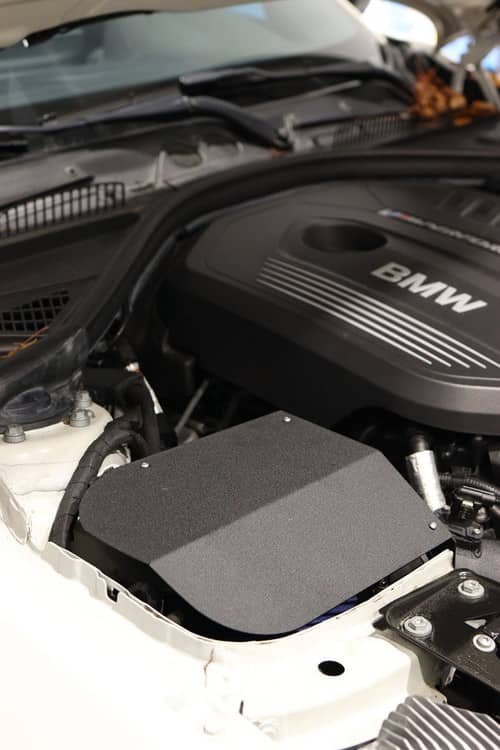 Kies-Motorsports Mastery of Art and Design MAD BMW F3x B58 M140 M240 340 440 High Flow Air Intake W/ Heat Shield