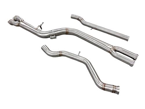 Kies-Motorsports Mastery of Art and Design MAD BMW F80 F82 F83 S55 M3 M4 Single Midpipe (Brace Included)