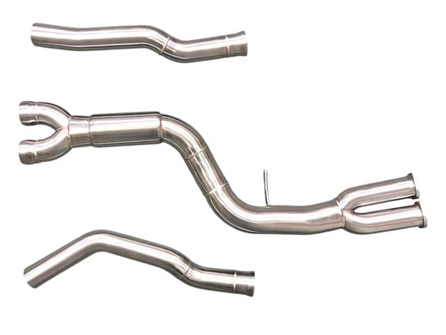 Kies-Motorsports Mastery of Art and Design MAD BMW F87 M2C S55 Single Midpipe Resonated W/ Brace